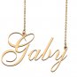 Personalized Stainless Steel Name Necklace Jewelry for Womens Kitzia