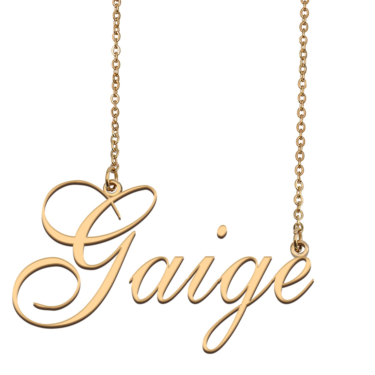 Personalized Stainless Steel Name Necklace Jewelry for Womens Kiylaa