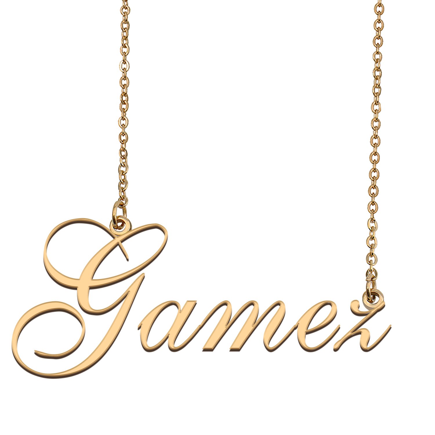 Personalized Stainless Steel Name Necklace Jewelry for Womens Kjoy
