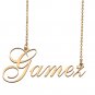 Personalized Stainless Steel Name Necklace Jewelry for Womens Kjoy