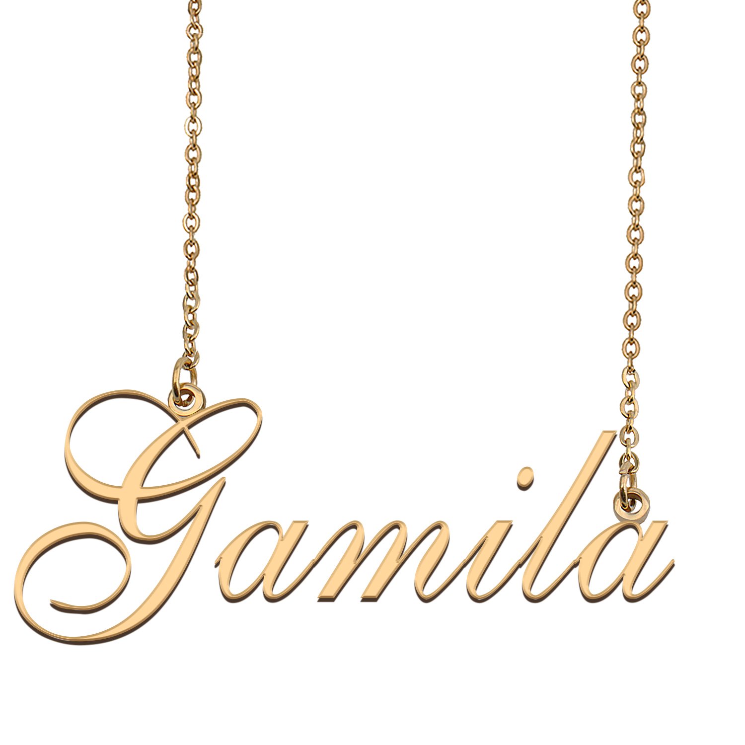 Personalized Stainless Steel Name Necklace Jewelry for Womens Klarissa