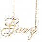 Personalized Stainless Steel Name Necklace Jewelry for Womens Kolie