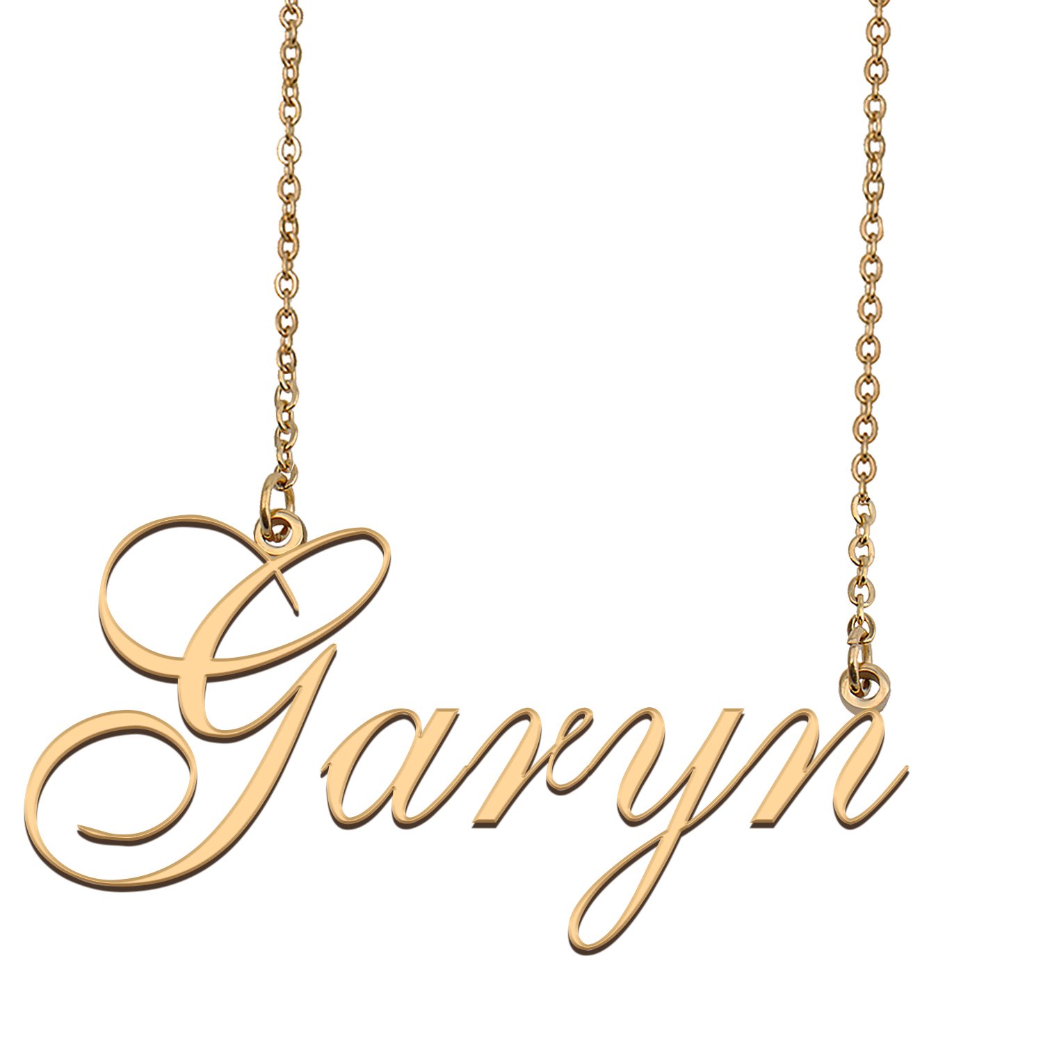 Personalized Stainless Steel Name Necklace Jewelry for Womens Kollin
