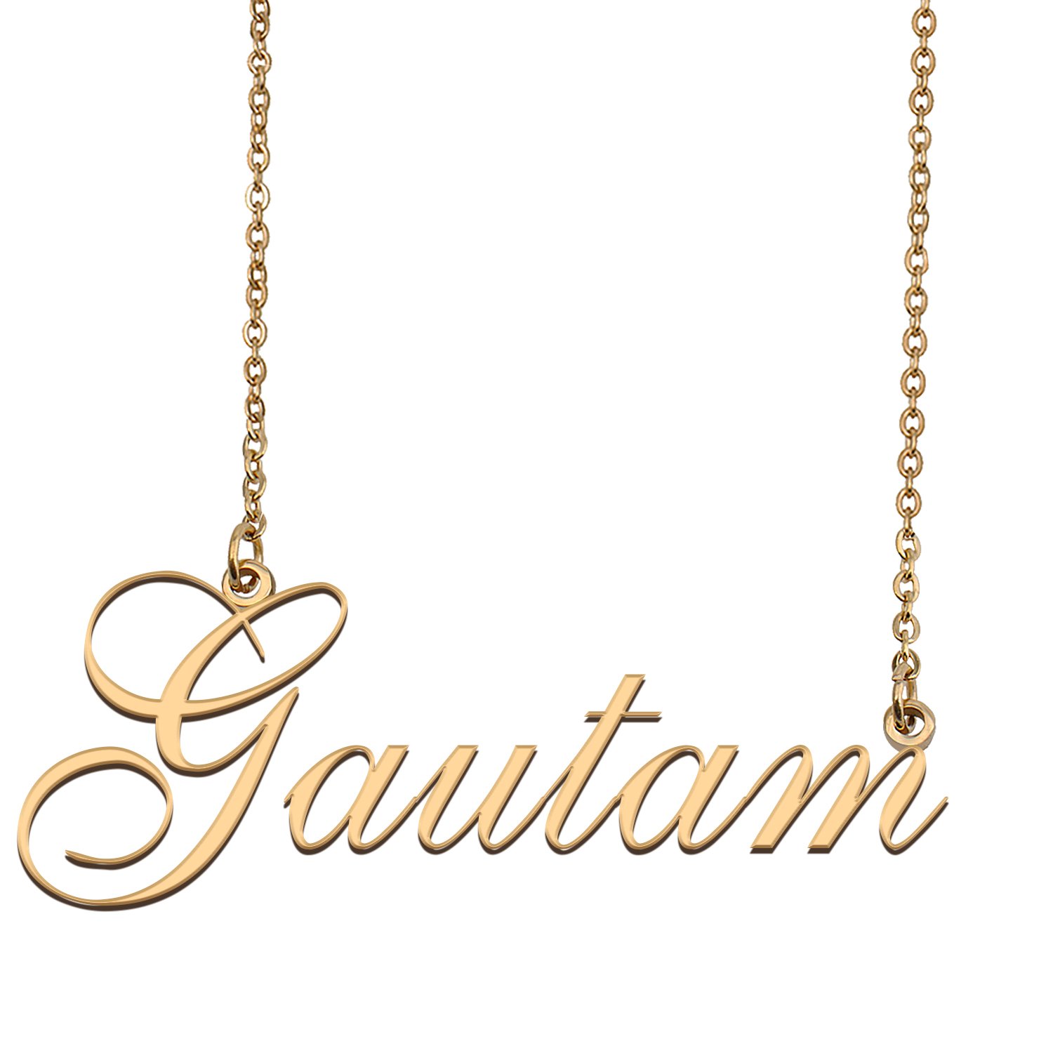 Personalized Stainless Steel Name Necklace Jewelry for Womens Kookie