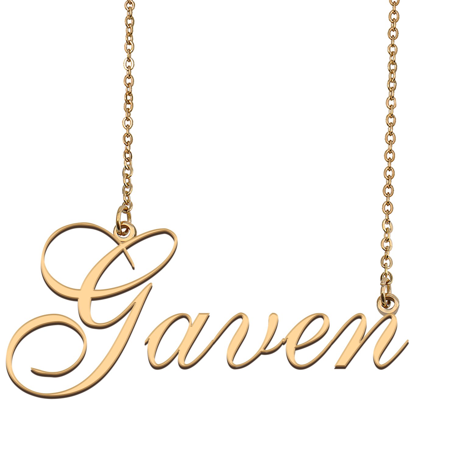 Personalized Stainless Steel Name Necklace Jewelry for Womens Kookiee