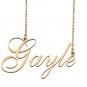 Personalized Stainless Steel Name Necklace Jewelry for Womens Kortney