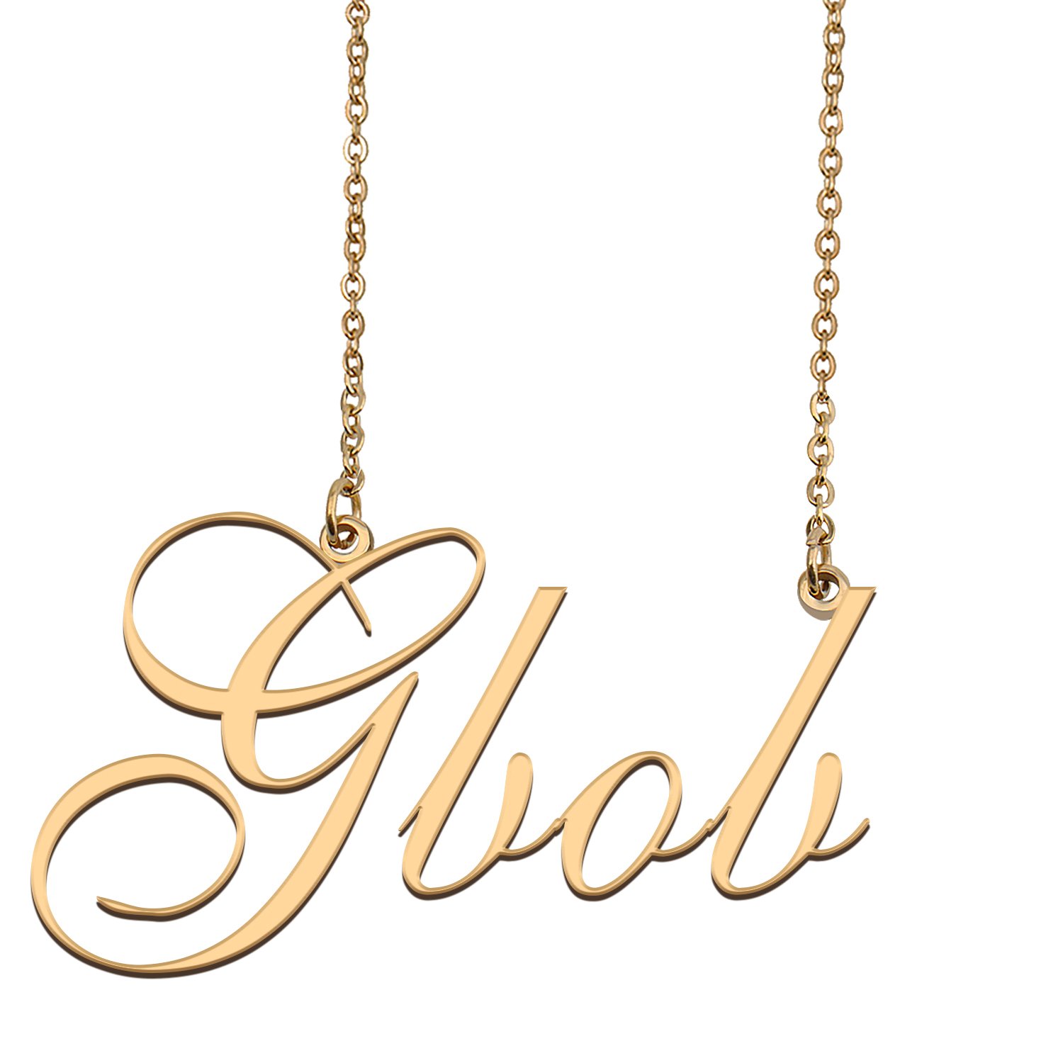Personalized Stainless Steel Name Necklace Jewelry for Womens Koryn