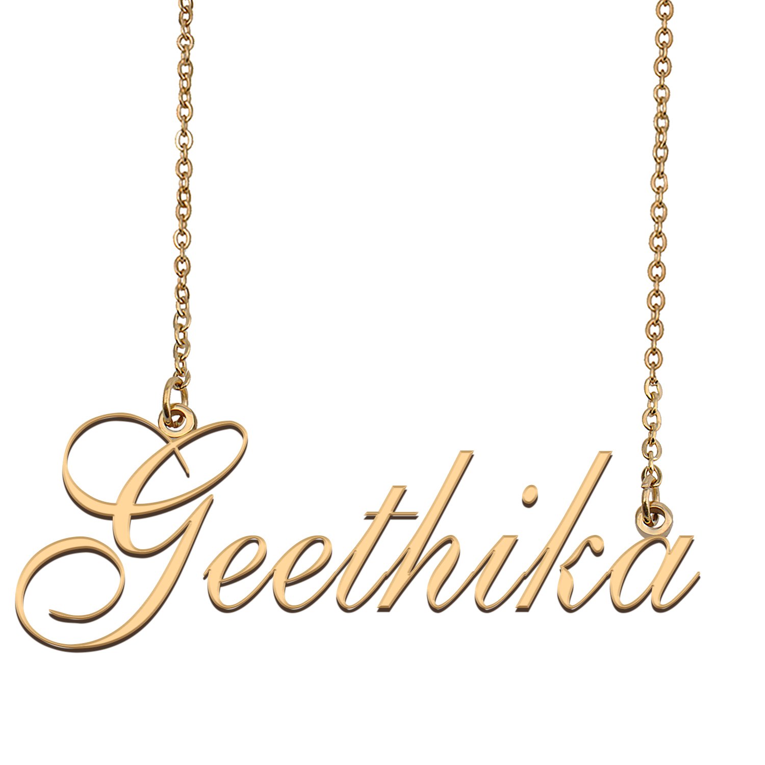 Personalized Stainless Steel Name Necklace Jewelry for Womens Koshmir