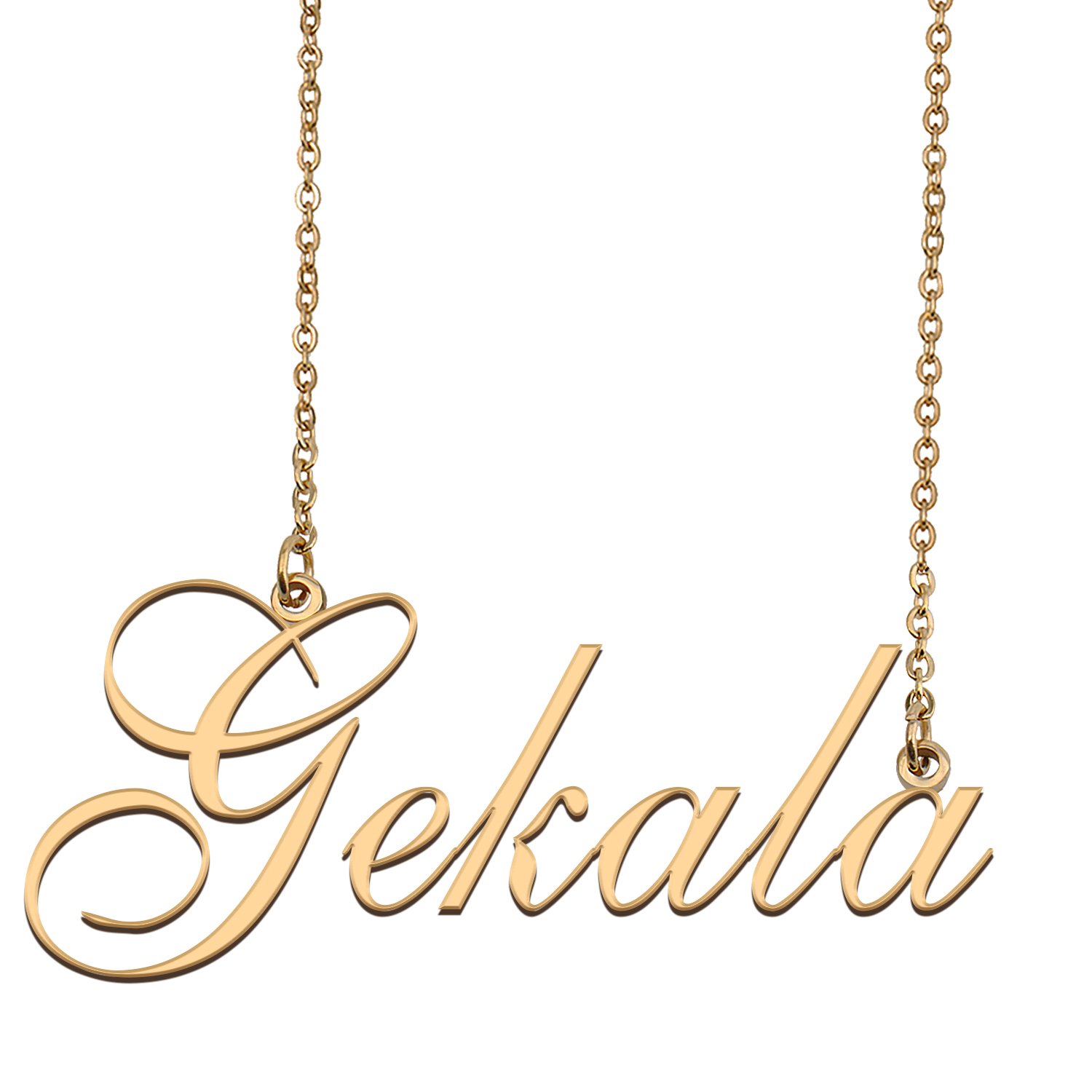 Personalized Stainless Steel Name Necklace Jewelry for Womens Kota