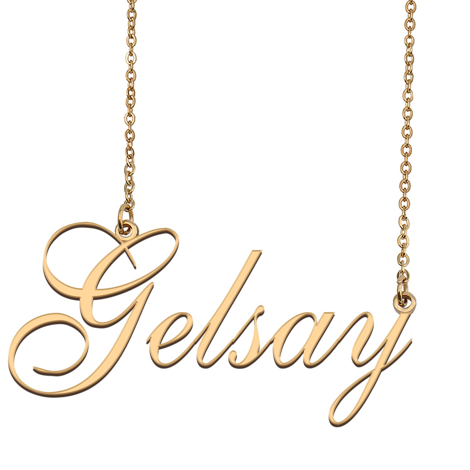 Personalized Stainless Steel Name Necklace Jewelry for Womens Kris