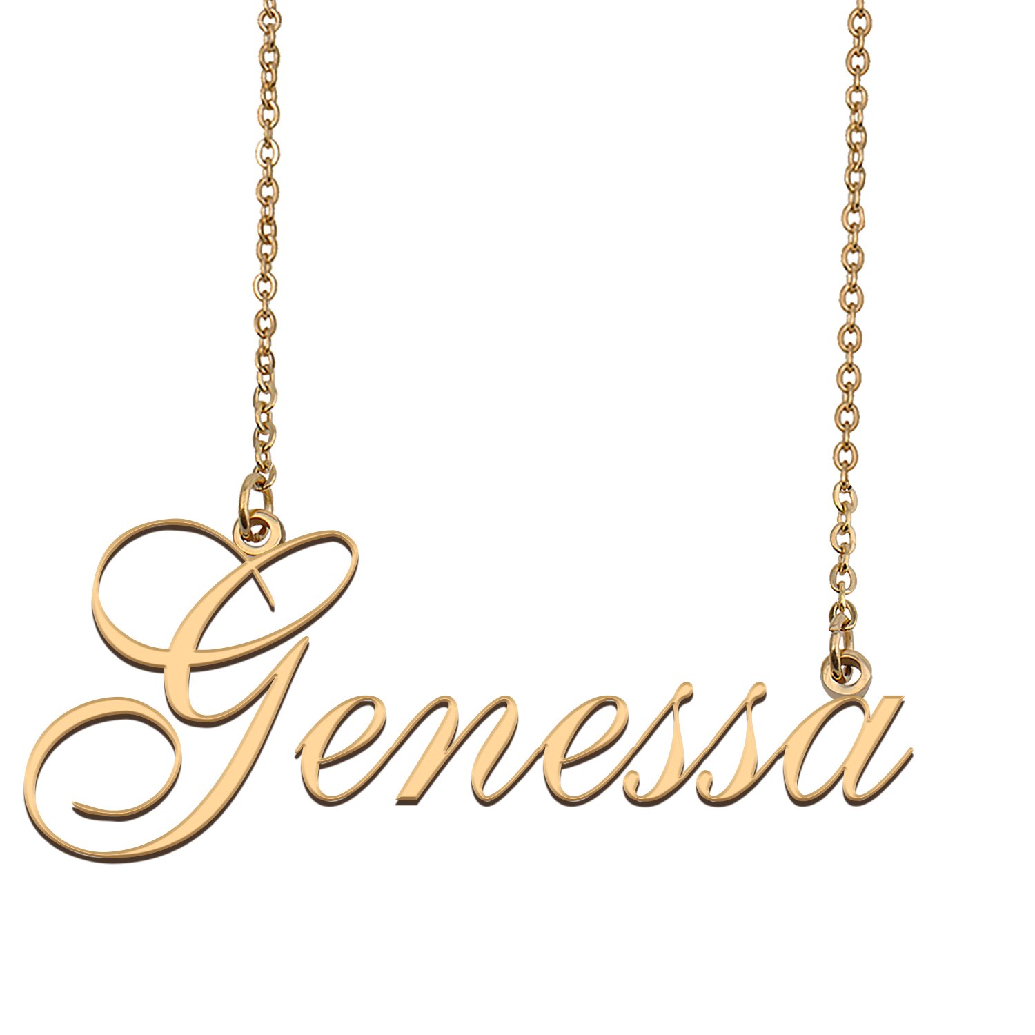Personalized Stainless Steel Name Necklace Jewelry for Womens Kristi