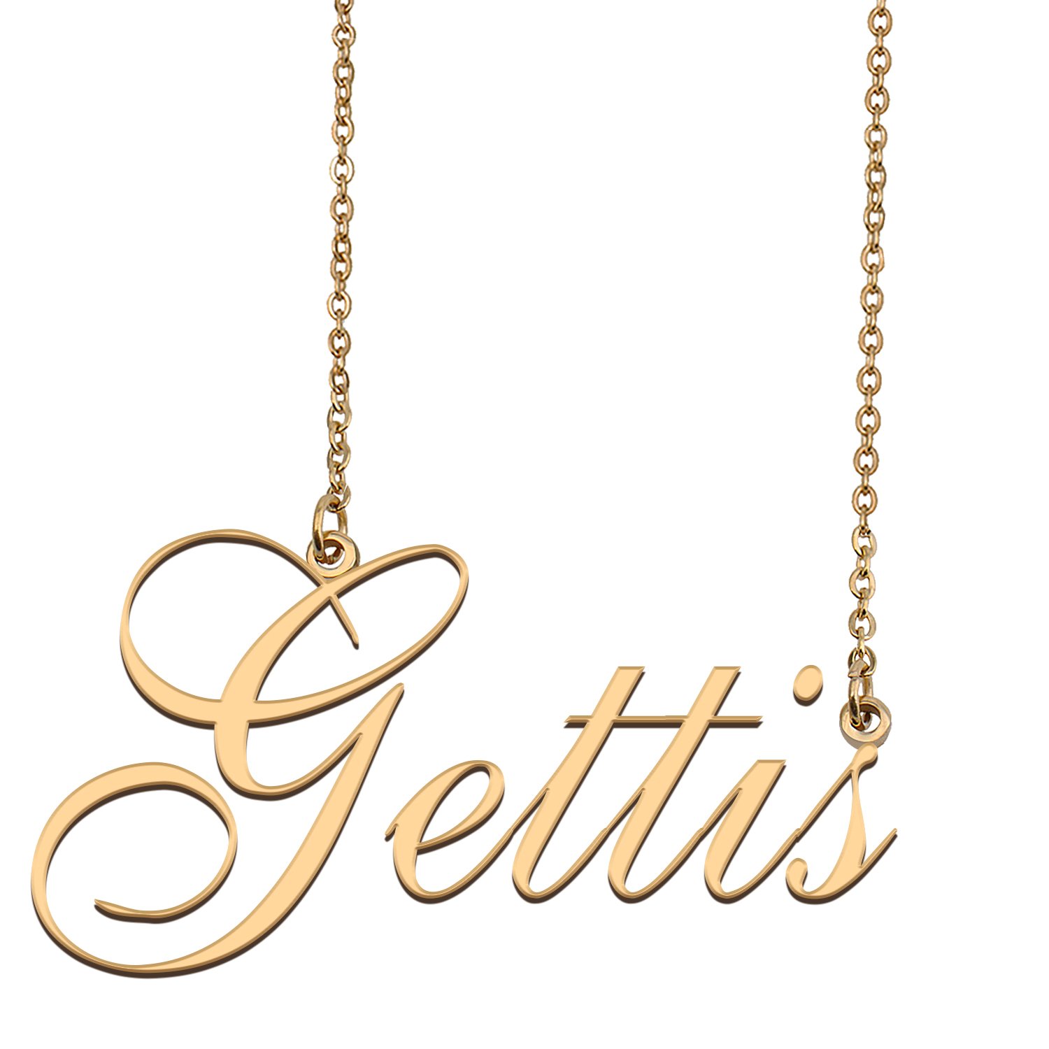 Personalized Stainless Steel Name Necklace Jewelry for Womens Ktg