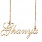 Personalized Stainless Steel Name Necklace Jewelry for Womens Kuini