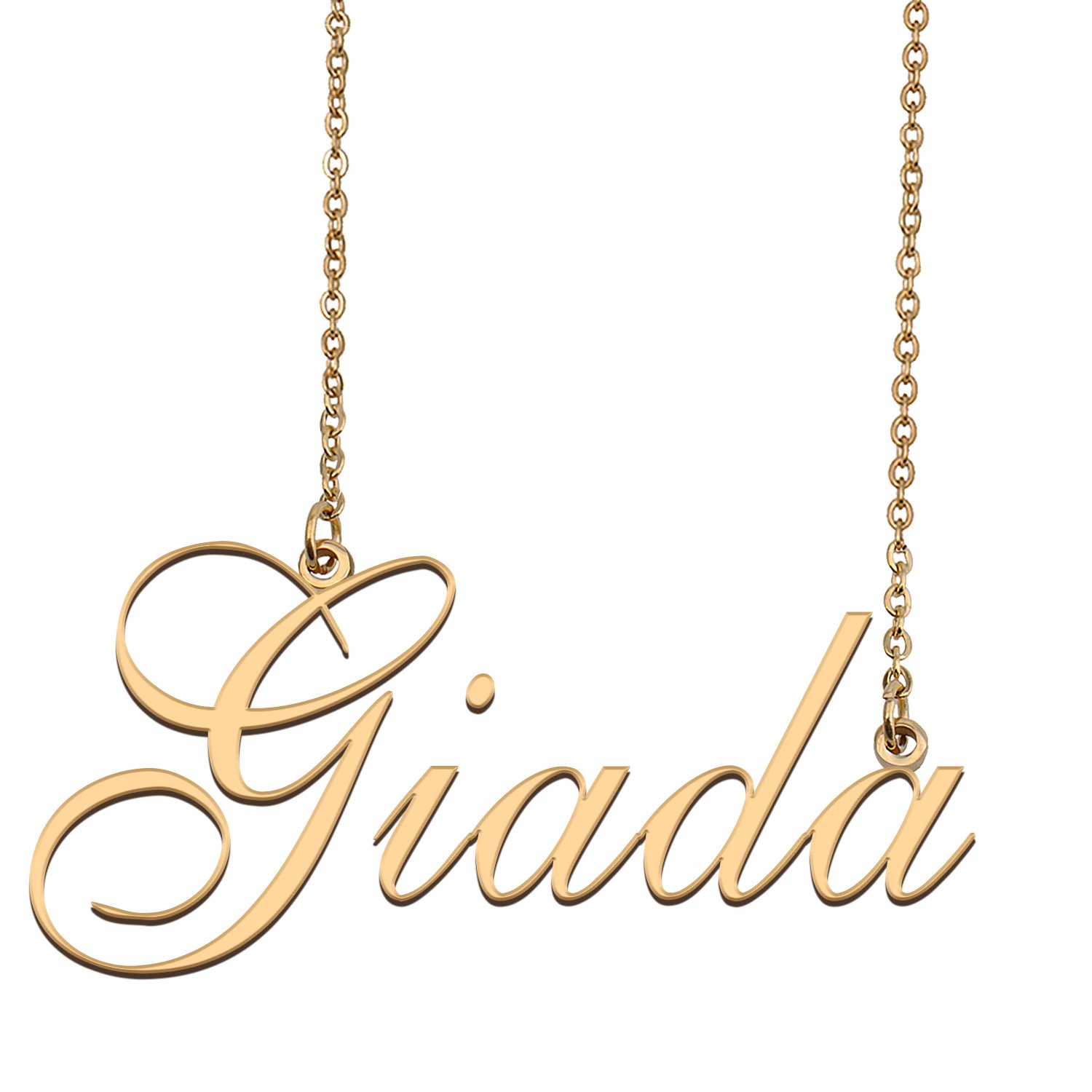 Personalized Stainless Steel Name Necklace Jewelry for Womens Kulsoom