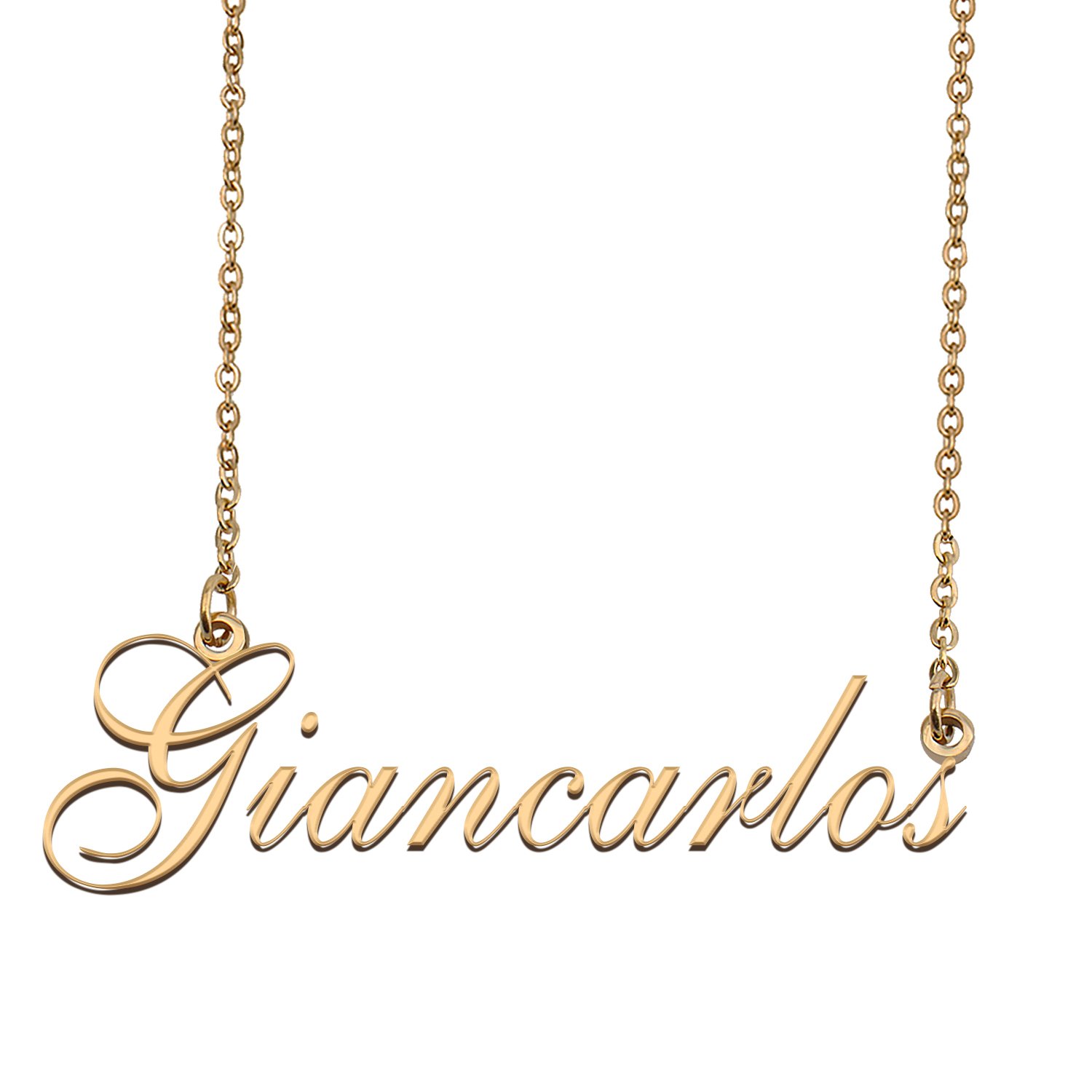 Personalized Stainless Steel Name Necklace Jewelry for Womens Kunj