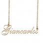 Personalized Stainless Steel Name Necklace Jewelry for Womens Kunj