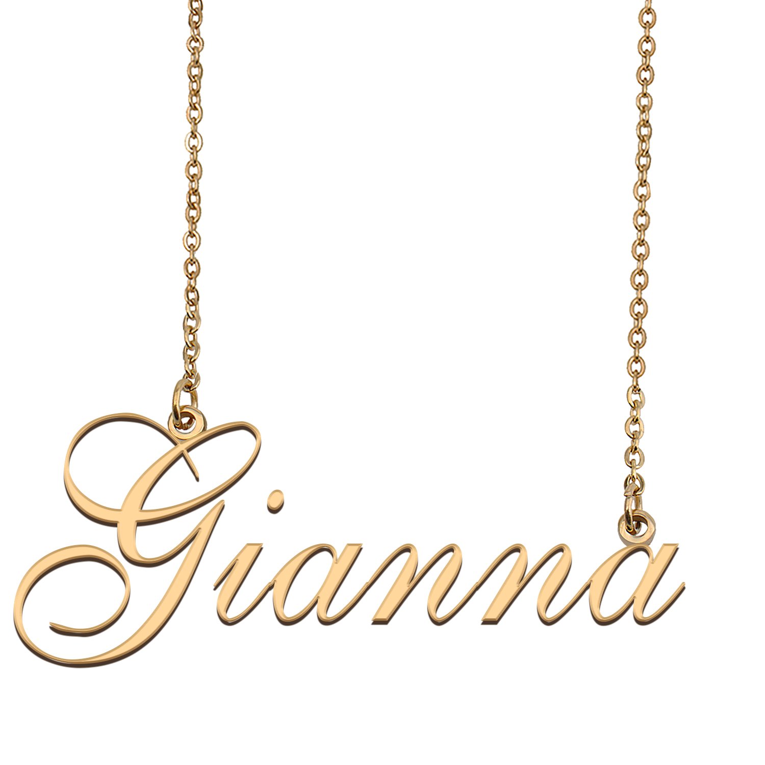 Personalized Stainless Steel Name Necklace Jewelry for Womens Kurilla
