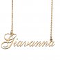 Personalized Stainless Steel Name Necklace Jewelry for Womens Kurtis