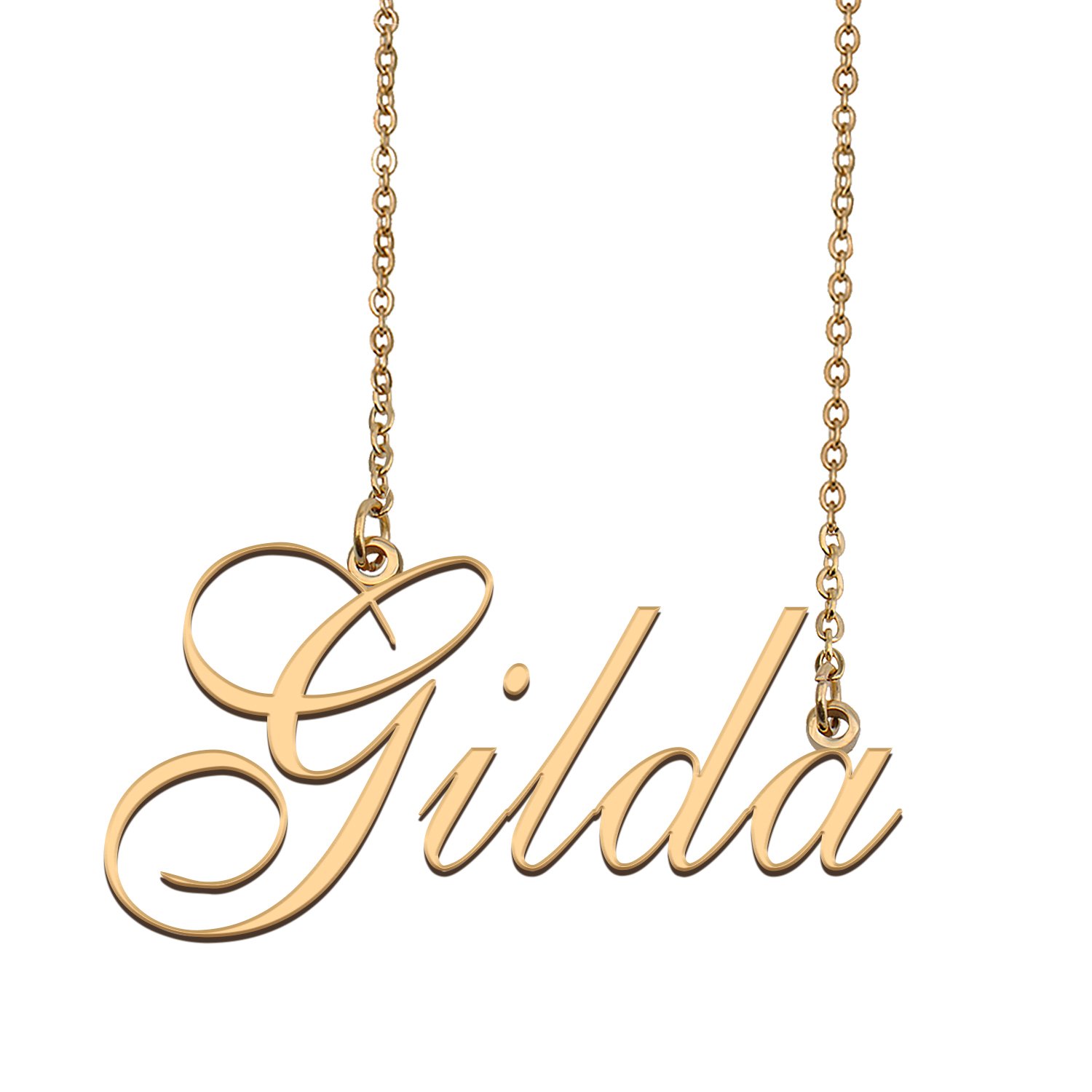 Personalized Stainless Steel Name Necklace Jewelry for Womens Kutt