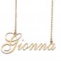 Personalized Stainless Steel Name Necklace Jewelry for Womens Kyara