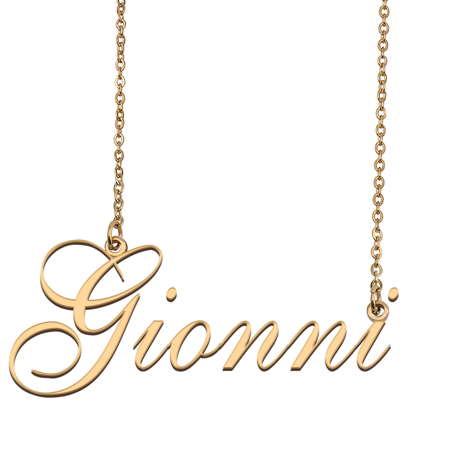 Personalized Stainless Steel Name Necklace Jewelry for Womens Kybaby