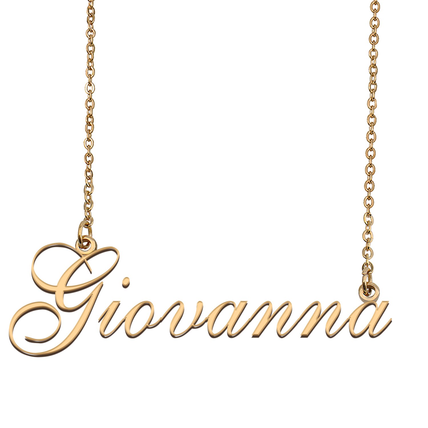 Personalized Stainless Steel Name Necklace Jewelry for Womens Kyeanna