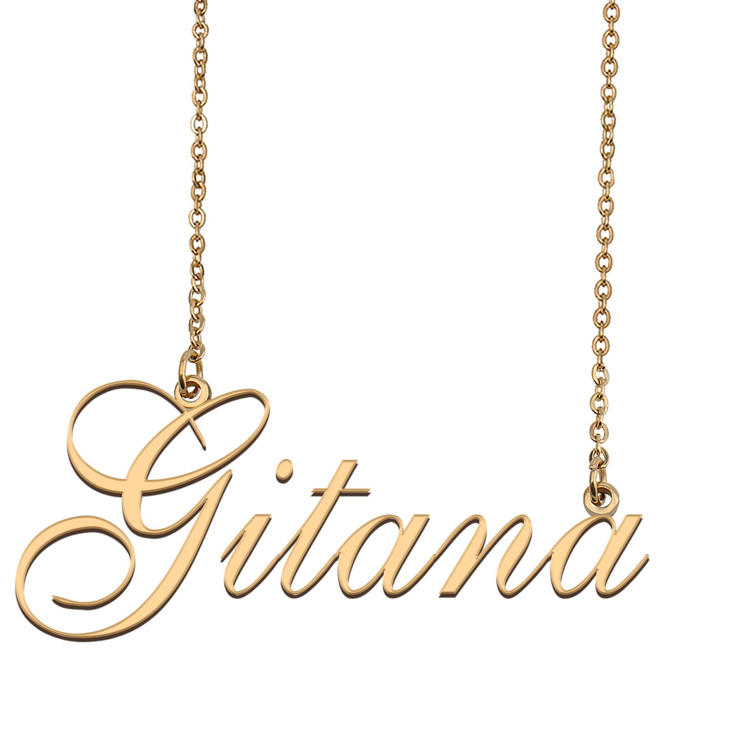 Personalized Stainless Steel Name Necklace Jewelry for Womens Kyleigh