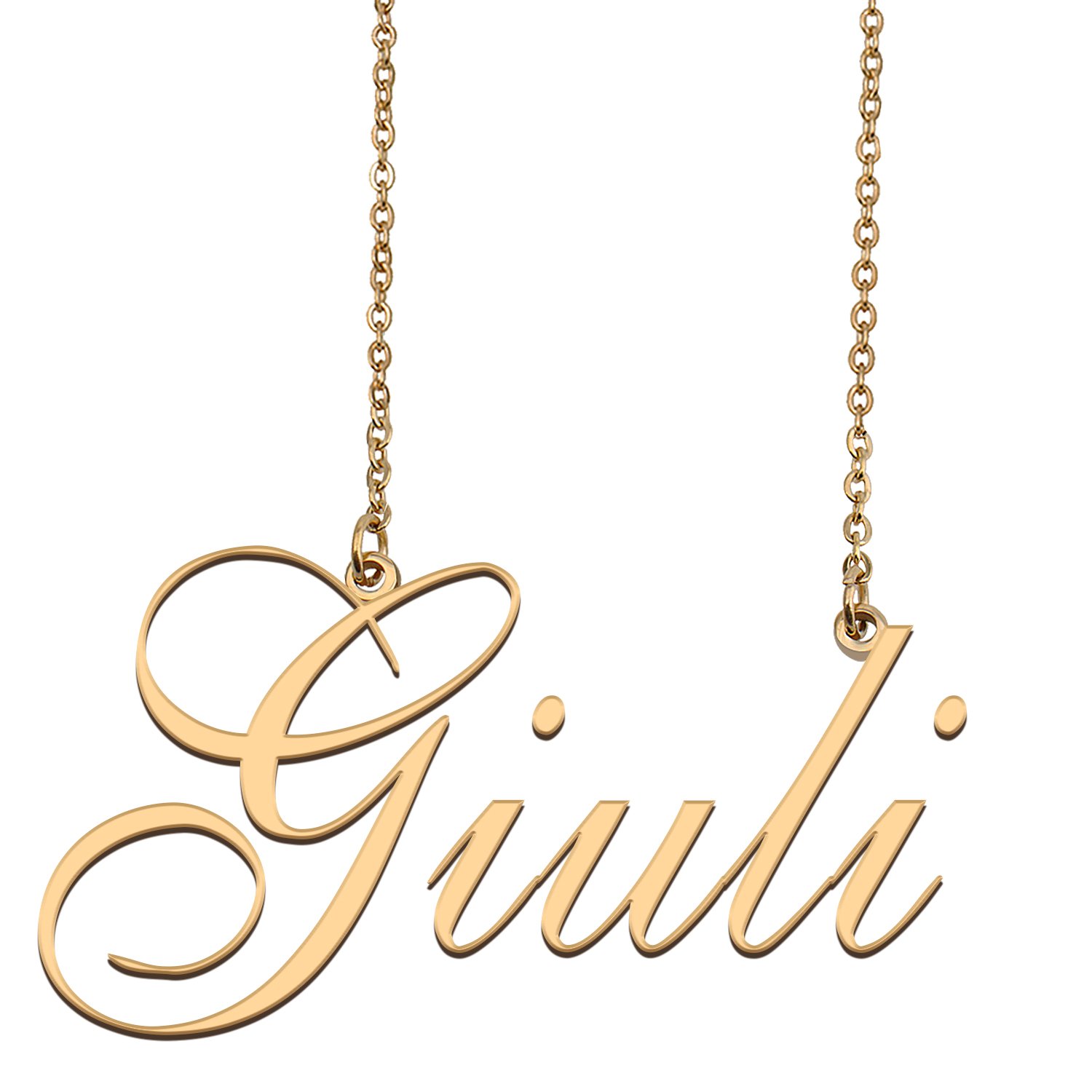 Personalized Stainless Steel Name Necklace Jewelry for Womens Kyli