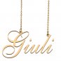 Personalized Stainless Steel Name Necklace Jewelry for Womens Kyli