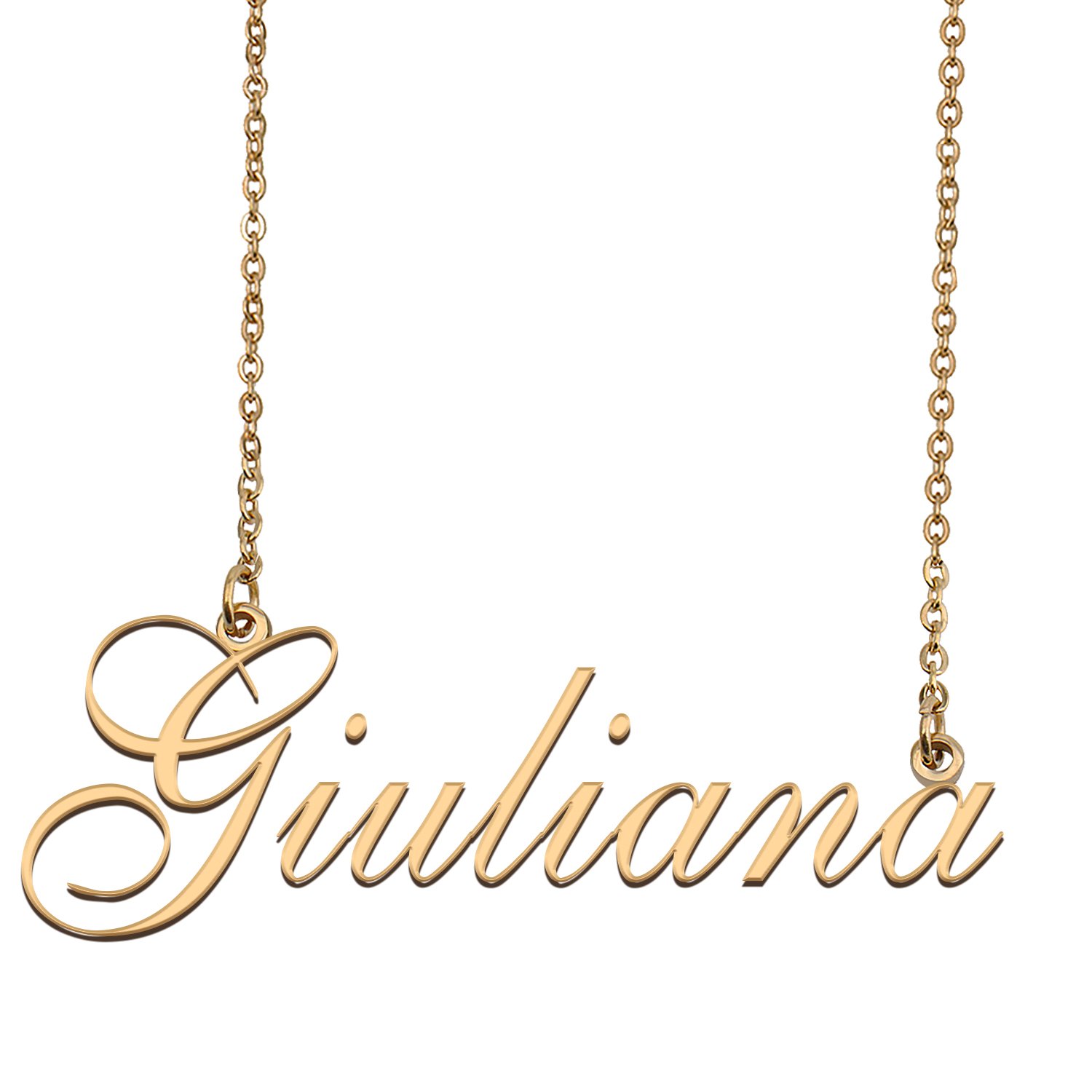 Personalized Stainless Steel Name Necklace Jewelry for Womens Kymbriuna