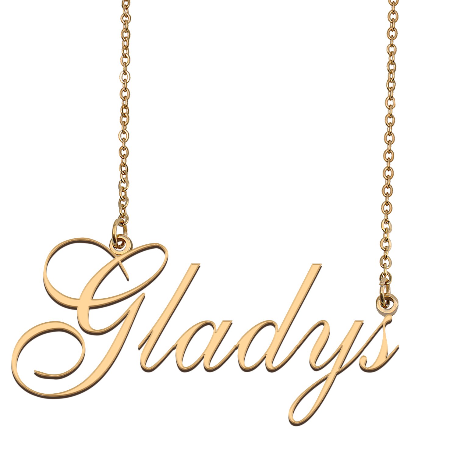 Personalized Stainless Steel Name Necklace Jewelry for Womens Kynlie