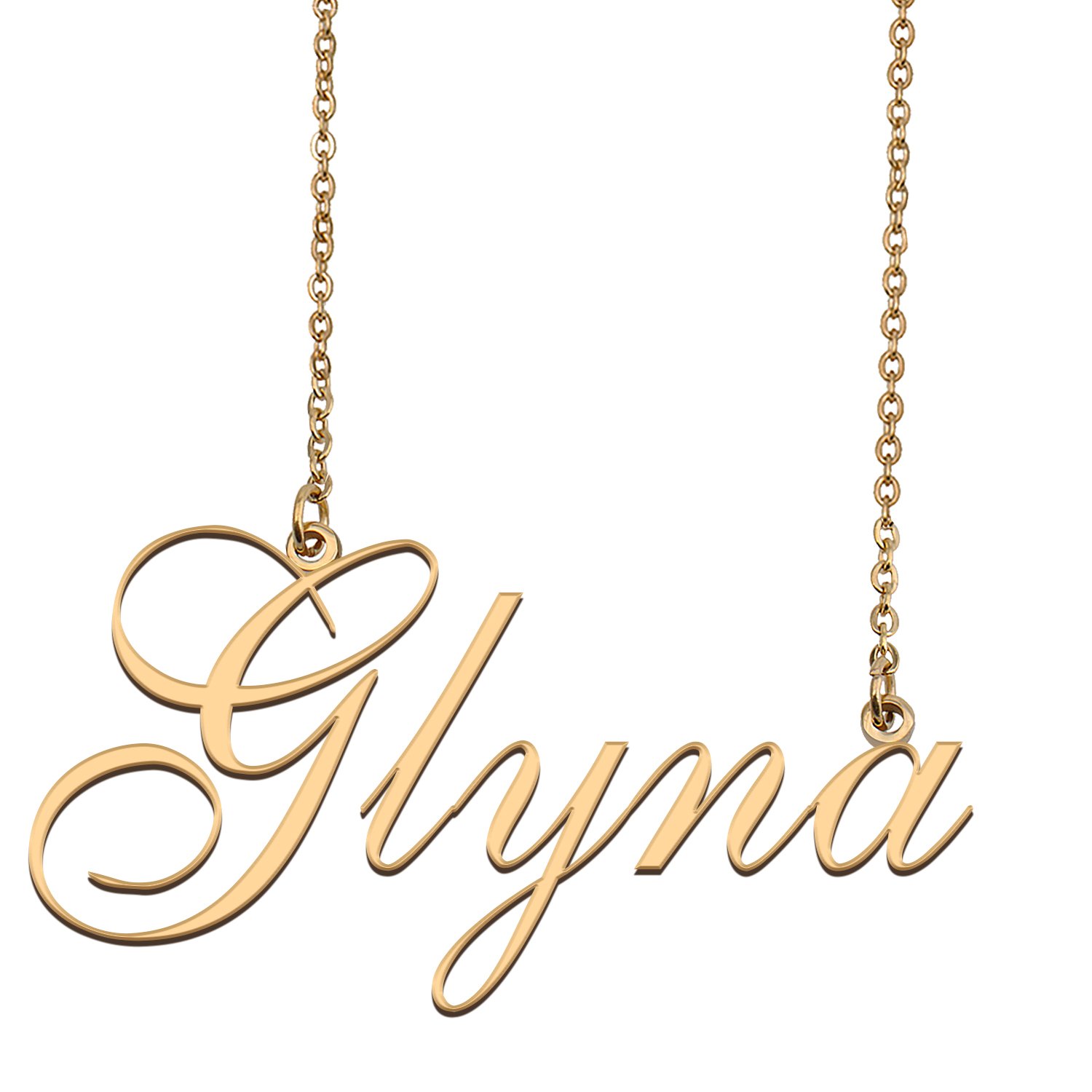 Personalized Stainless Steel Name Necklace Jewelry for Womens Lacey