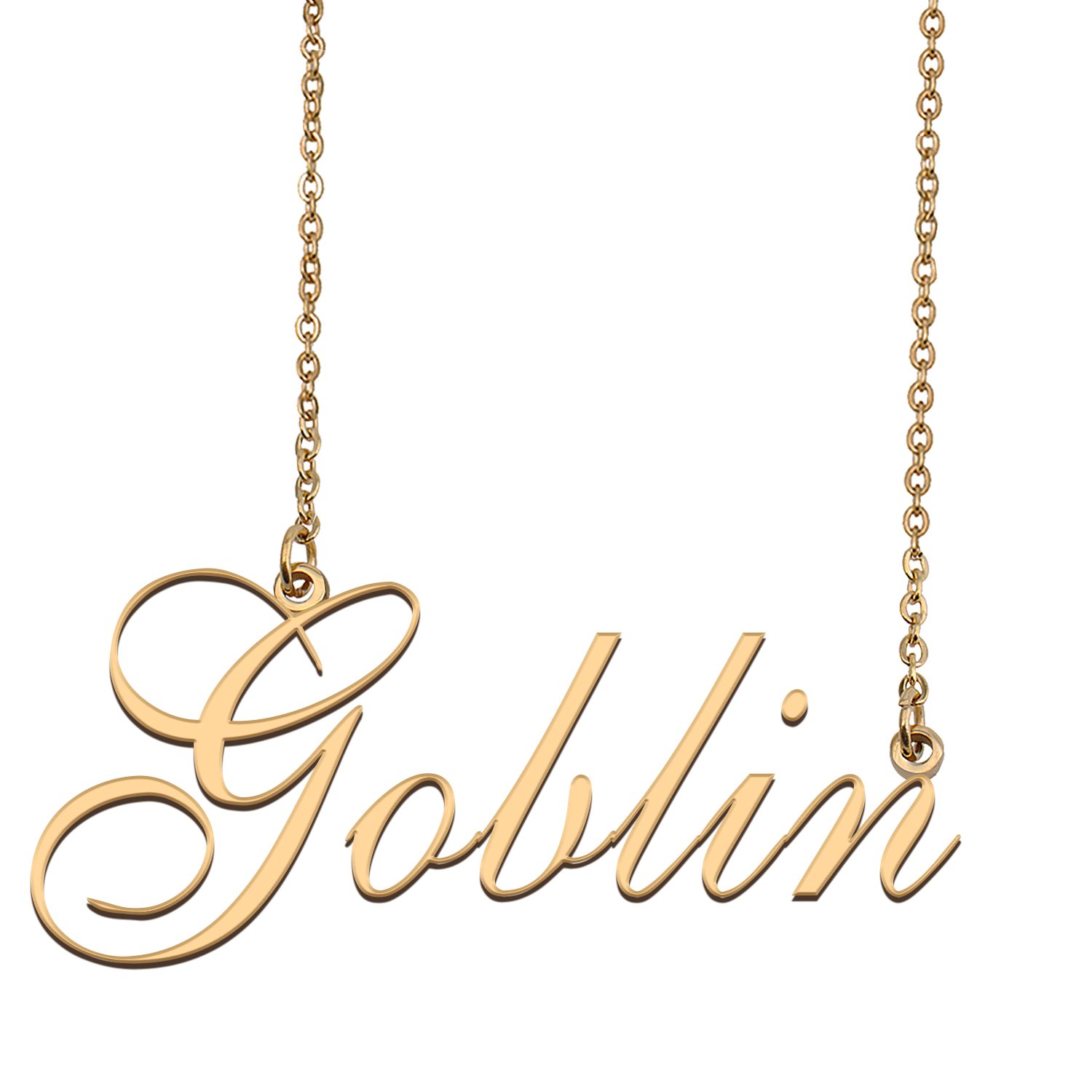 Personalized Stainless Steel Name Necklace Jewelry for Womens Laci