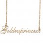 Personalized Stainless Steel Name Necklace Jewelry for Womens Ladybug