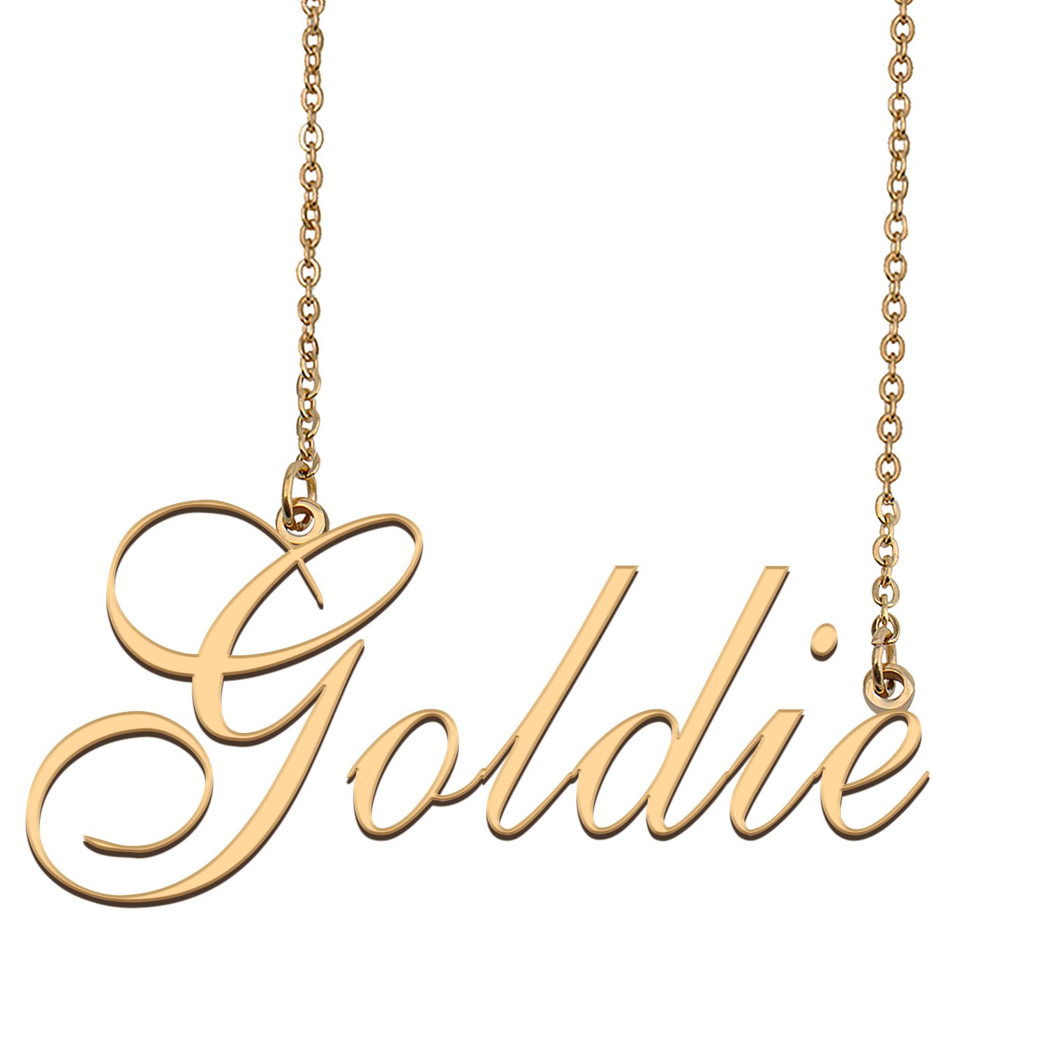Personalized Stainless Steel Name Necklace Jewelry for Womens Ladytia
