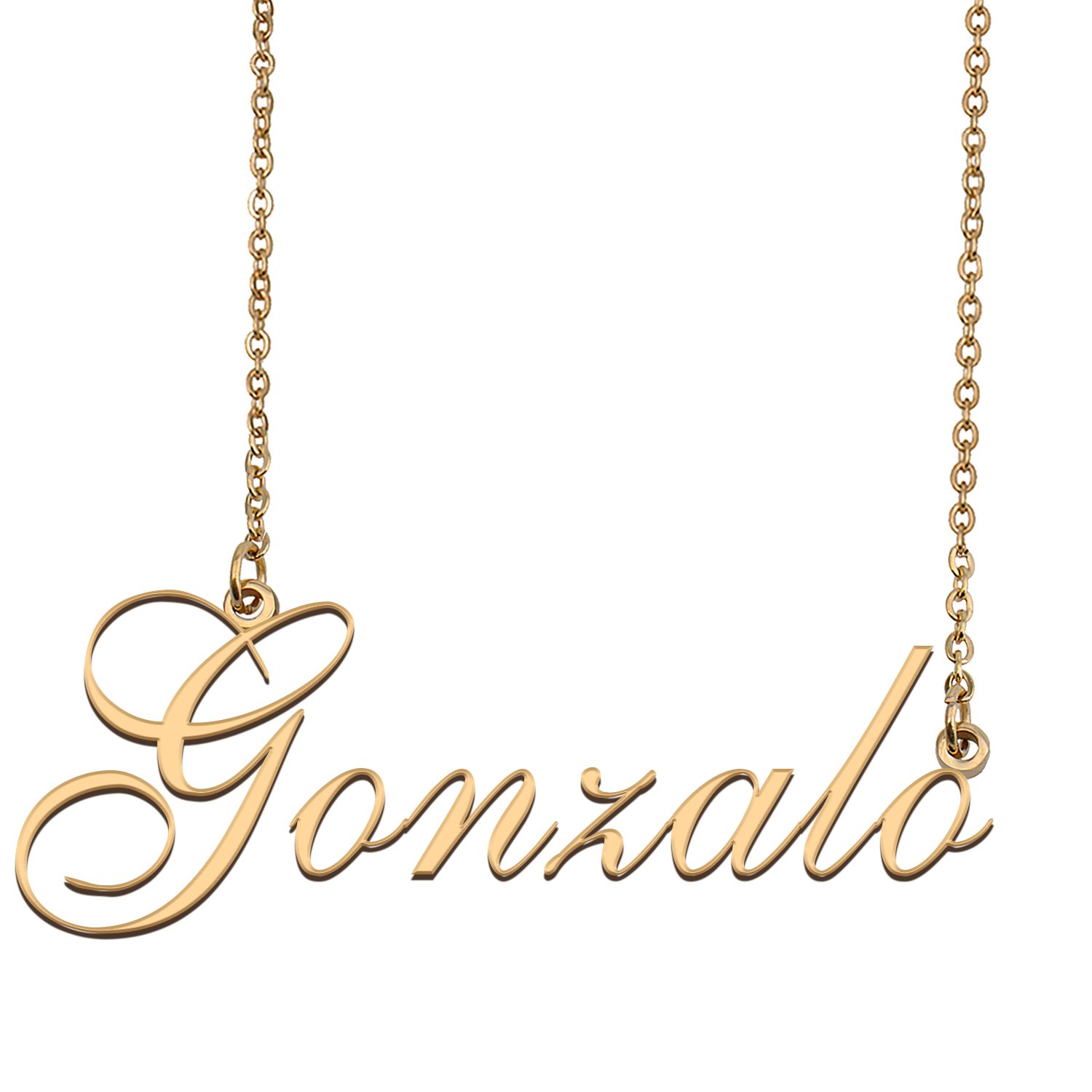 Personalized Stainless Steel Name Necklace Jewelry for Womens Laetitia