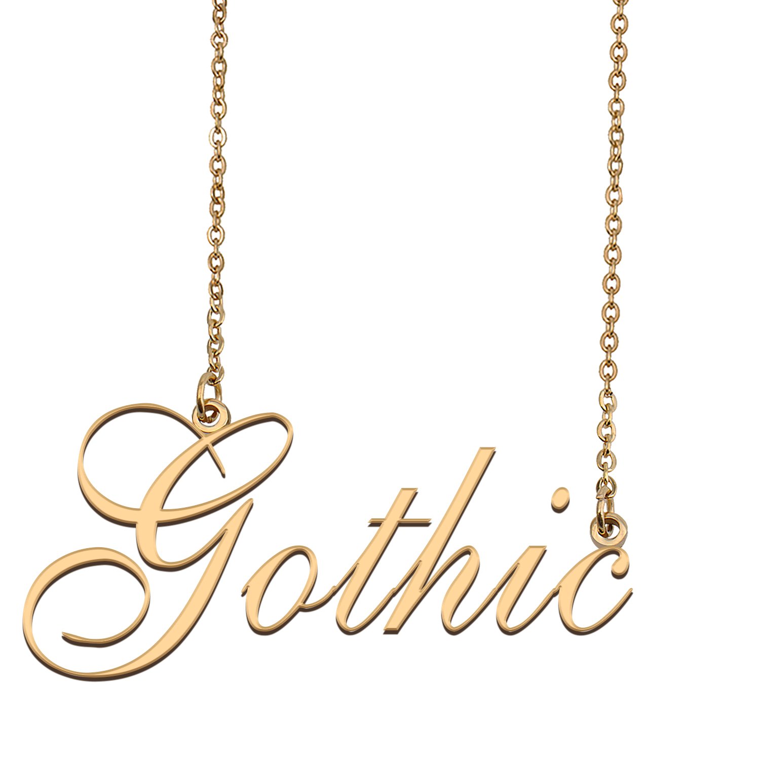 Personalized Stainless Steel Name Necklace Jewelry for Womens Laila