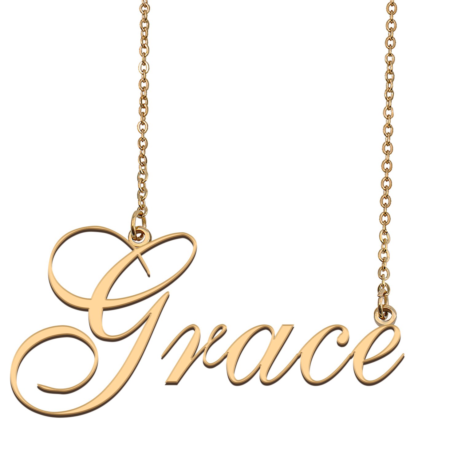 Personalized Stainless Steel Name Necklace Jewelry for Womens Lailah