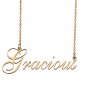 Personalized Stainless Steel Name Necklace Jewelry for Womens Lakeshia