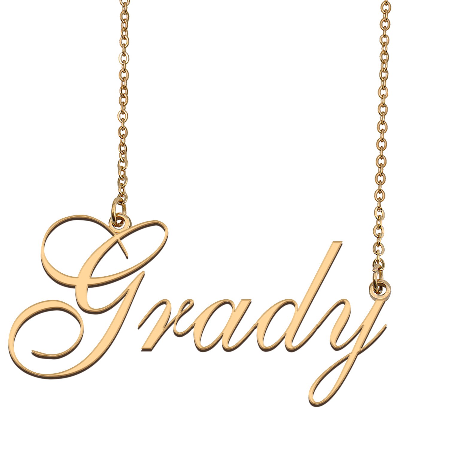 Personalized Stainless Steel Name Necklace Jewelry for Womens Lakevion