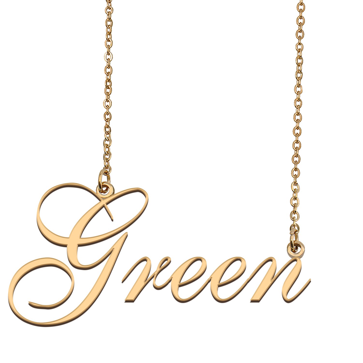 Personalized Stainless Steel Name Necklace Jewelry for Womens Lamarion