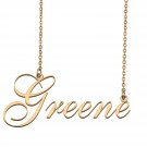 Personalized Stainless Steel Name Necklace Jewelry for Womens Lambing