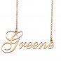 Personalized Stainless Steel Name Necklace Jewelry for Womens Lambing