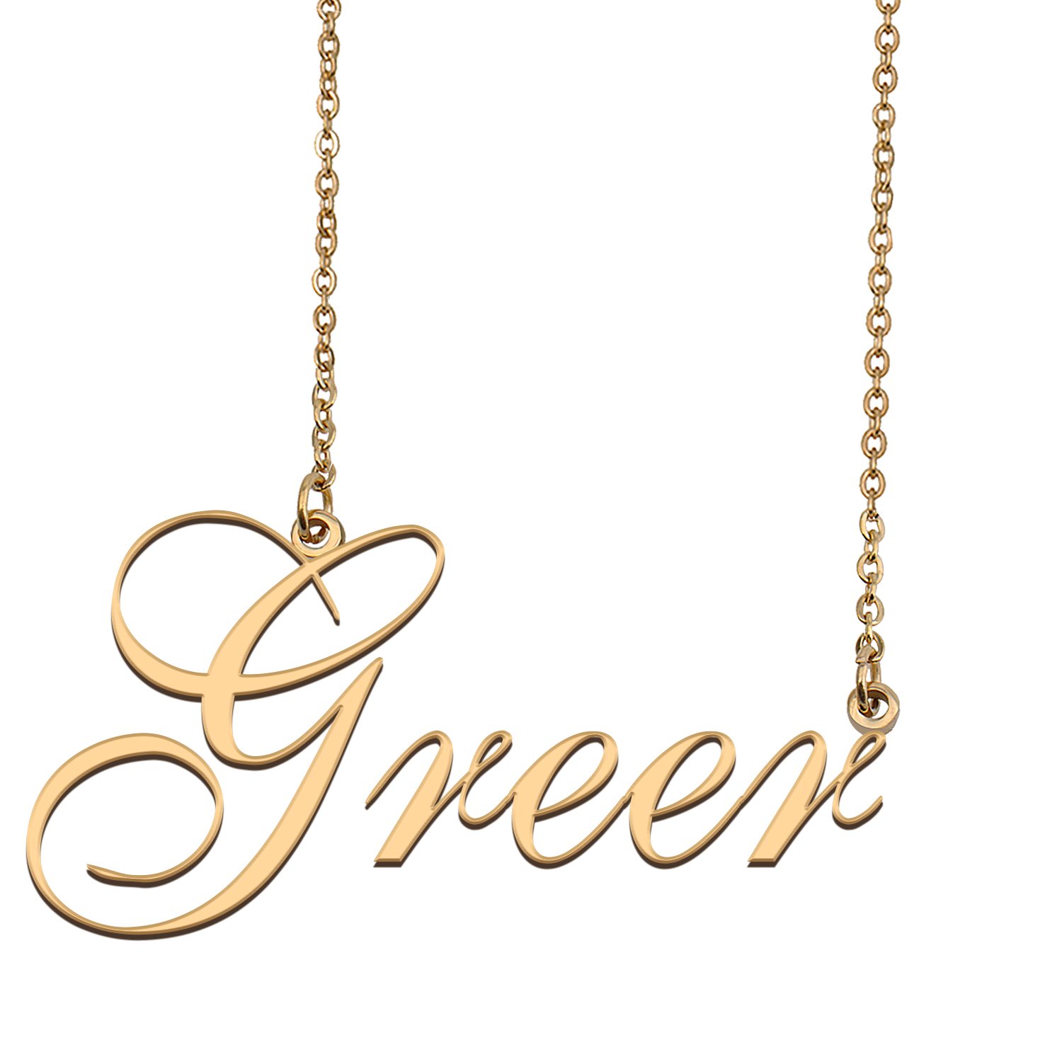 Personalized Stainless Steel Name Necklace Jewelry for Womens Lameria
