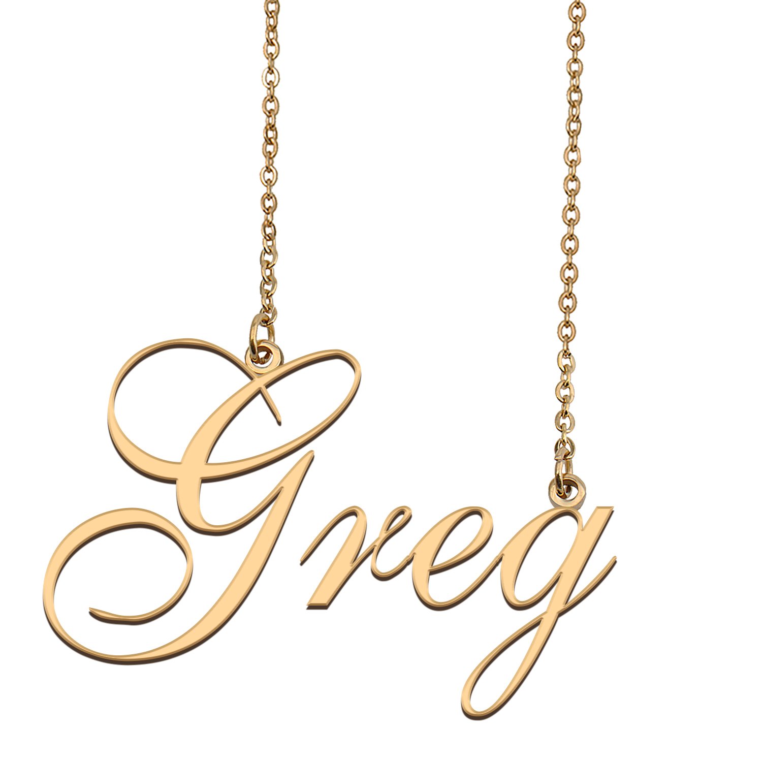 Personalized Stainless Steel Name Necklace Jewelry for Womens Lamia