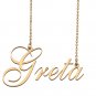 Personalized Stainless Steel Name Necklace Jewelry for Womens Lamitta