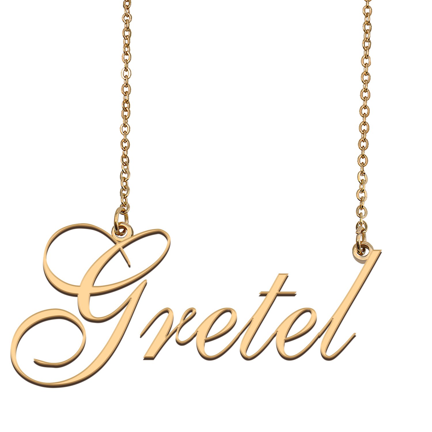 Personalized Stainless Steel Name Necklace Jewelry for Womens Lamontre