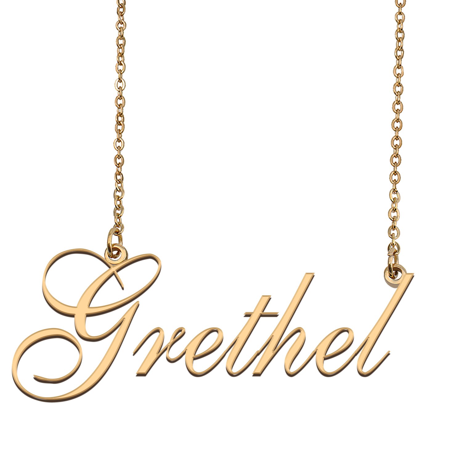 Personalized Stainless Steel Name Necklace Jewelry for Womens Lamyah