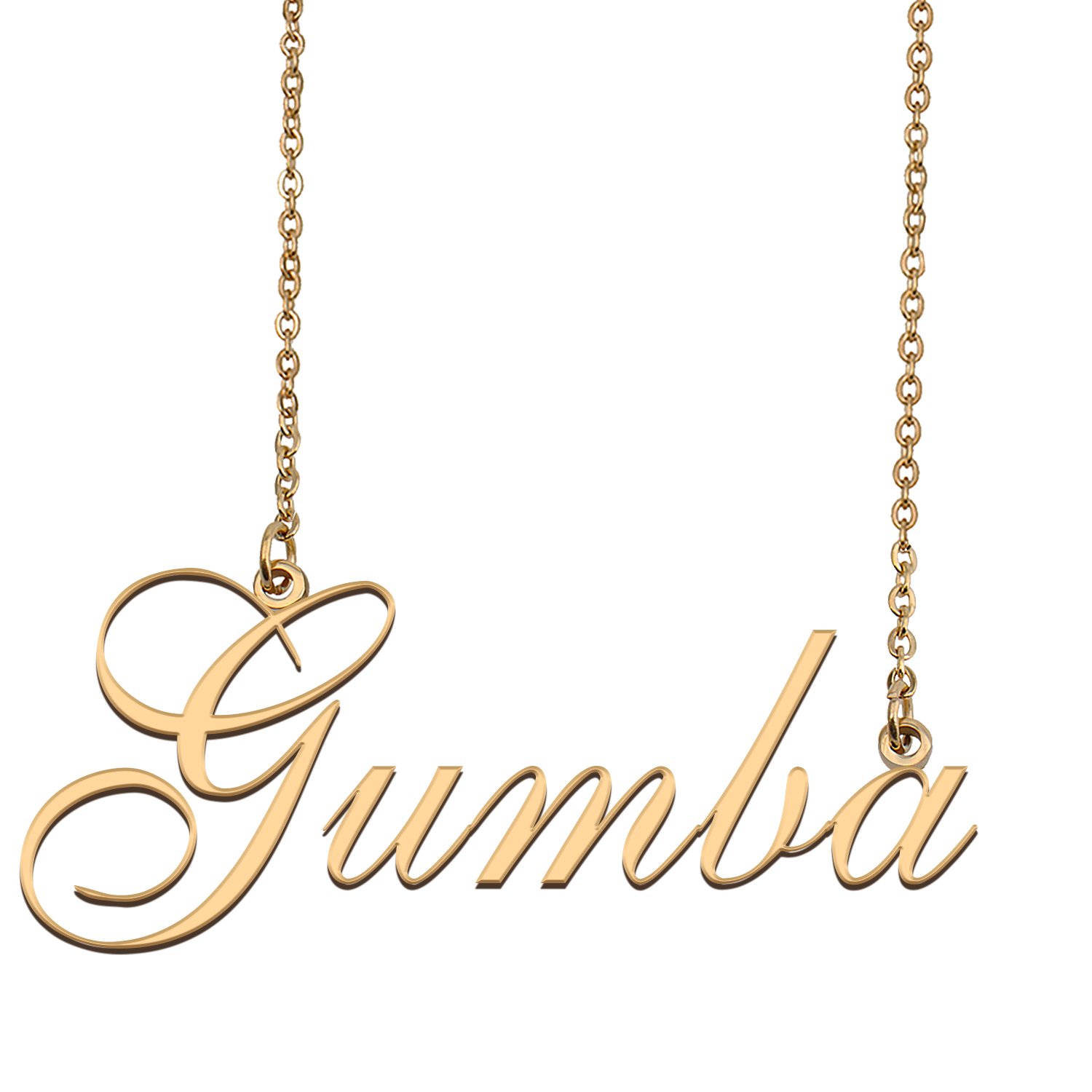 Personalized Stainless Steel Name Necklace Jewelry for Womens Lanez