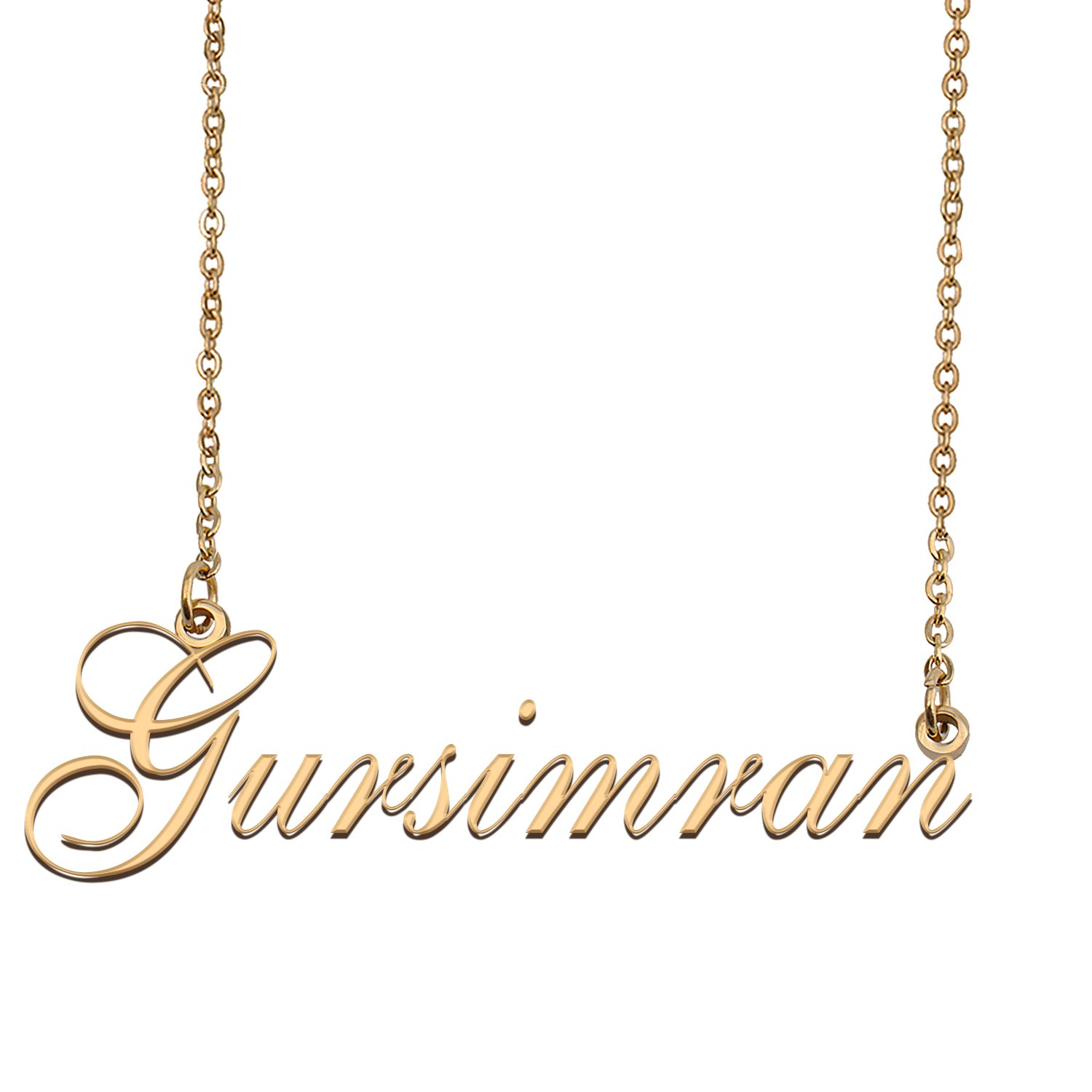 Personalized Stainless Steel Name Necklace Jewelry for Womens Lanielle